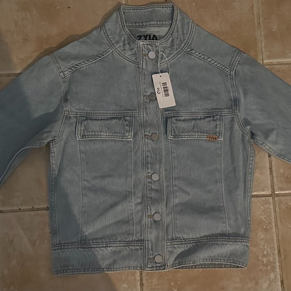 Zyia - Faded Jean Jacket (brand new with tags)